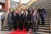 Joseph Kabila posant avec les membres du secrétariat technique  