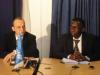 Manuel Fontaine et le représentant de l'Unicef au Congo
