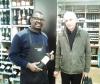 Serge Lema, somelier congolais de la Porte de Saint Ouen à Paris