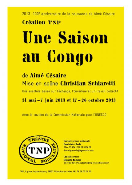 Une Saison au Congo