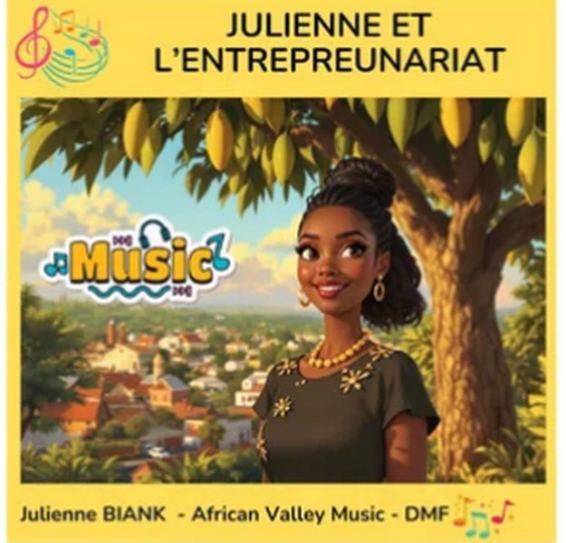 Visuel Julienne et l'entrepreneuriat en musique 